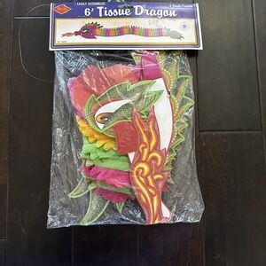 Beistle 1987 6' Tissue Dragon  No.55852